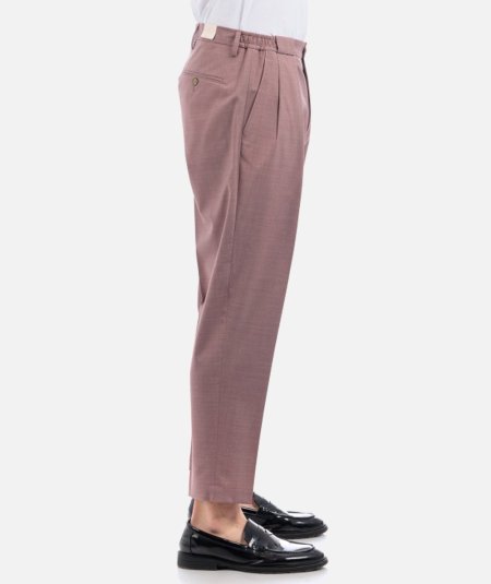 PortobelloS- Pantalone tasca america in tela lana/poly stretch