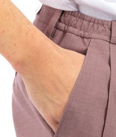 PortobelloS- Pantalone tasca america in tela lana/poly stretch
