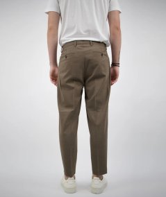 PortobelloS- Pantalone tasca america in tela lana/poly stretch