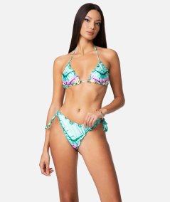 Costume da bagno bikini triangolo frou frou