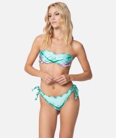 Costume da bagno bikini fascia frou frou