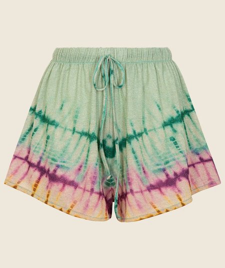 Shorts in lurex fantasia