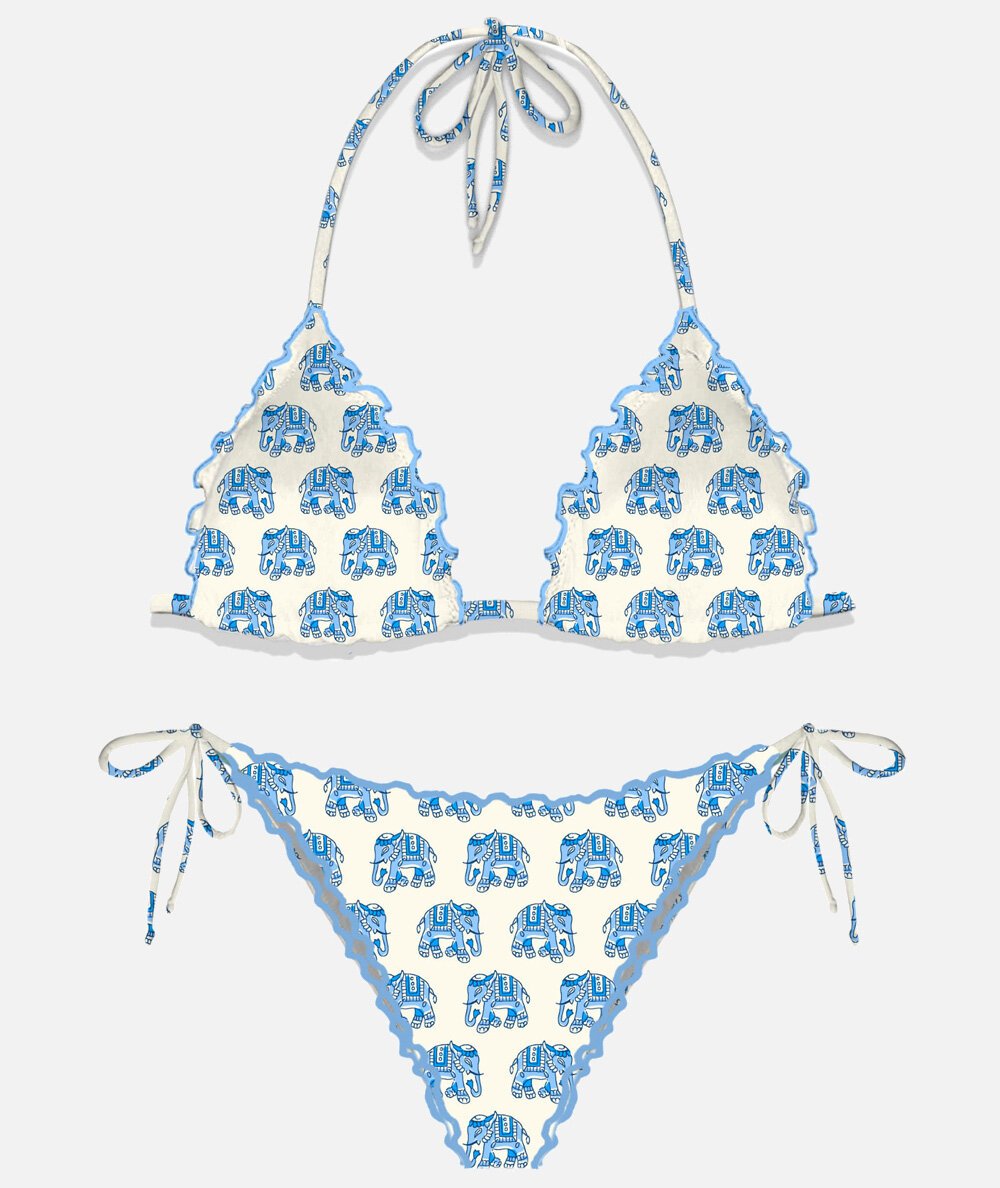 COSTUME TRIANGOLO + SLIP