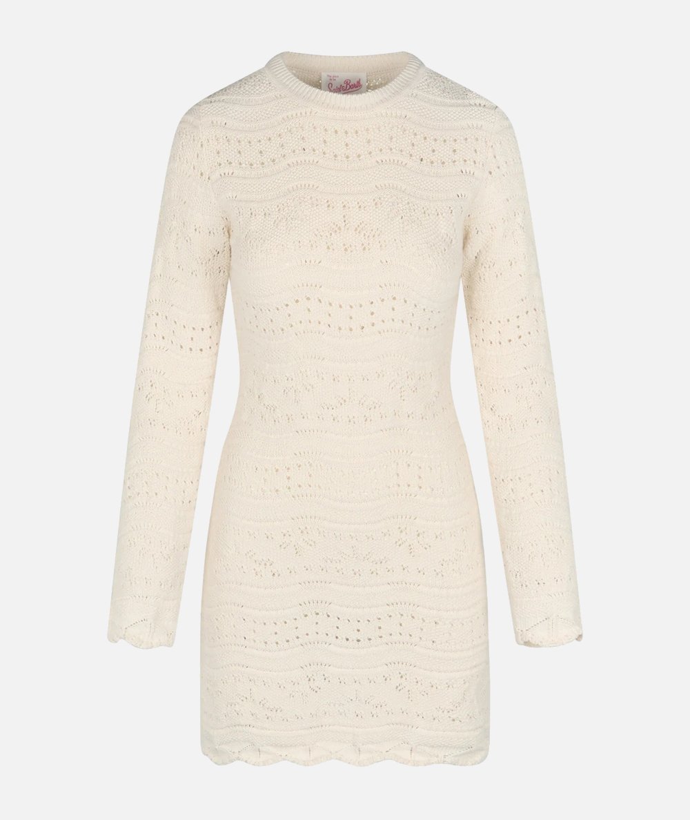 Mini abito da donna in maglia di cotone Imany
