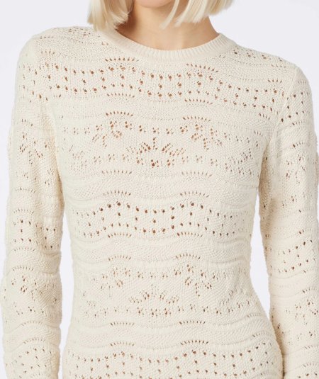 Mini abito da donna in maglia di cotone Imany