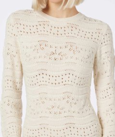 Mini abito da donna in maglia di cotone Imany