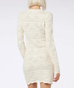 Mini abito da donna in maglia di cotone Imany