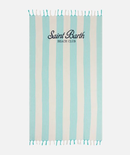 Telo mare Fouta in cotone leggero con stampa a righe - Duepistudio ***** Abbigliamento, Accessori e Calzature | Uomo - Donna