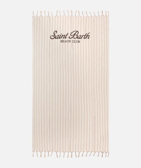 Telo mare Fouta in cotone leggero con stampa a righe - Duepistudio ***** Abbigliamento, Accessori e Calzature | Uomo - Donna