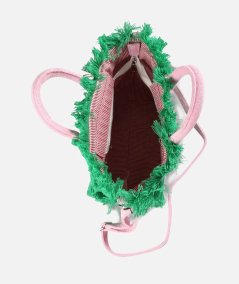 Borsa Colette in spugna verde