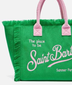 Borsa a spalla Vanity Sponge in spugna verde