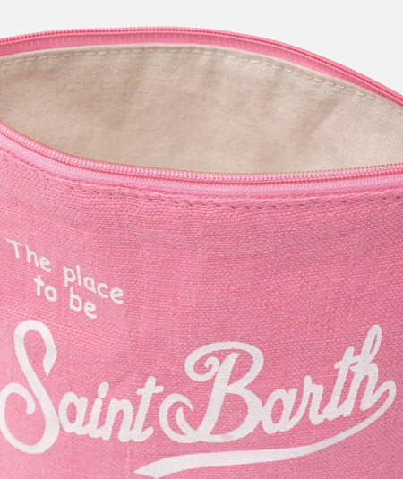 POCHETTE LINEN 21 PINK