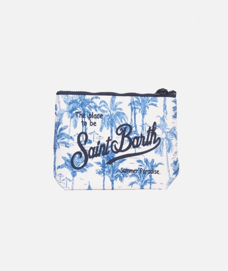 Pochette Aline in scuba con stampa saint beach 53 - Duepistudio ***** Abbigliamento, Accessori e Calzature | Uomo - Donna