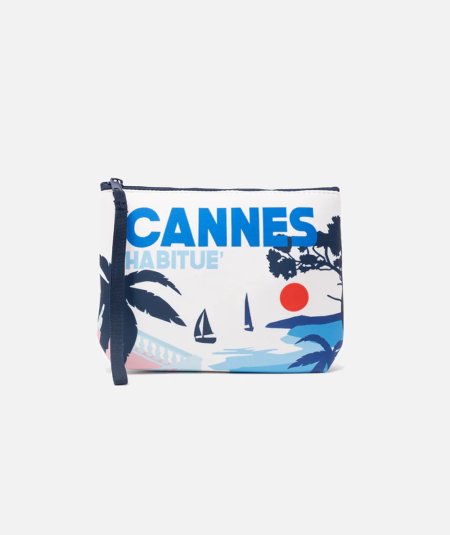 POCHETTE CANNES POSTCARD 01 - Duepistudio ***** Abbigliamento, Accessori e Calzature | Uomo - Donna