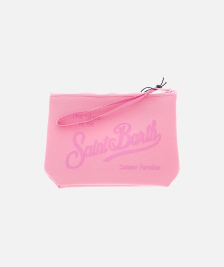 Pochette Aline in scuba tinta unita