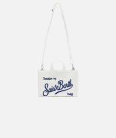 Phone Bag in pizzo Sangallo bianco