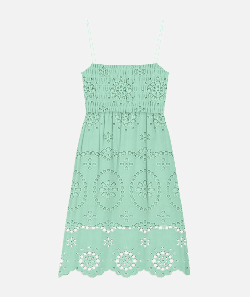 ABITO CORTO COTTON SANGALLO EMBRY 53