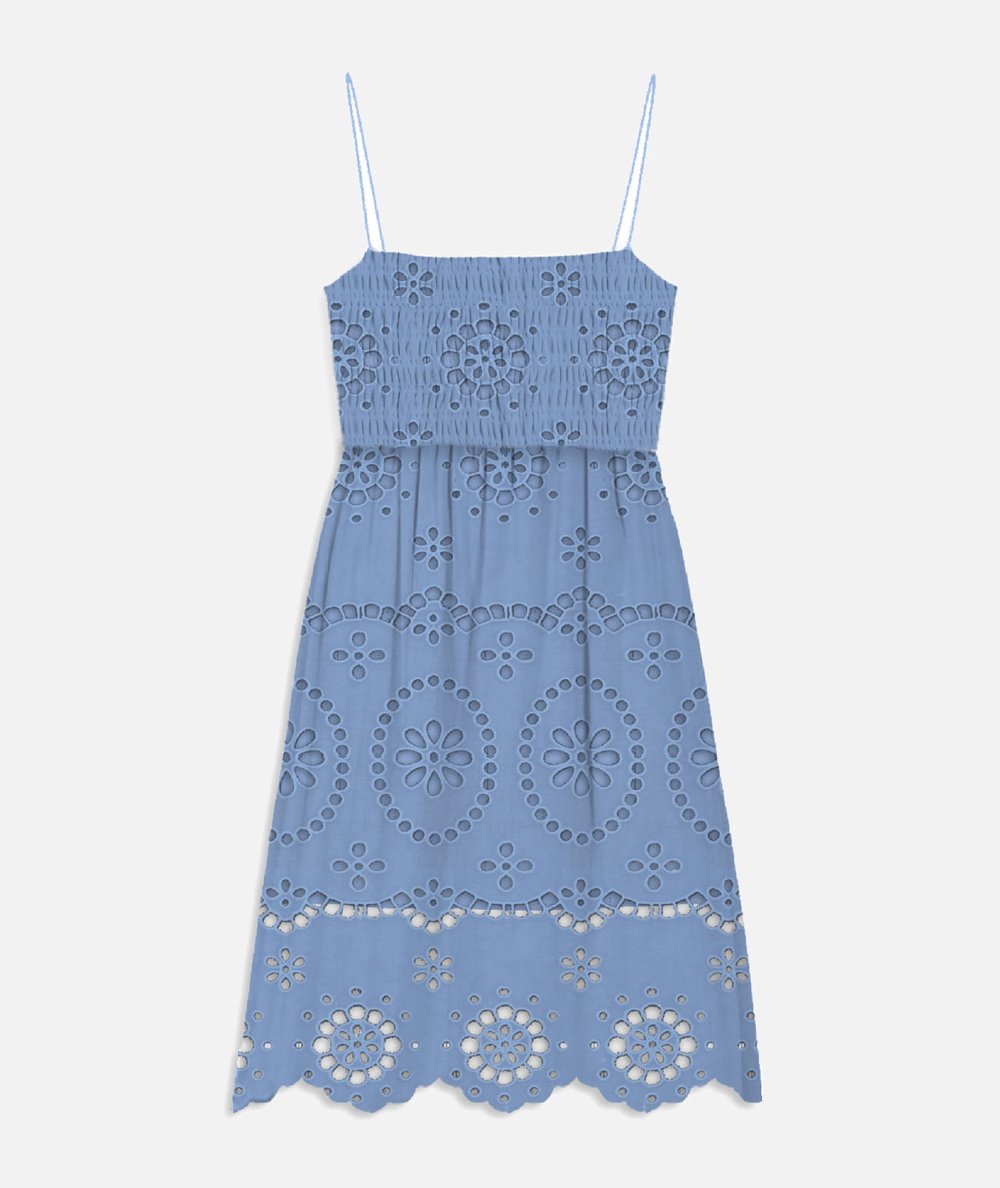ABITO CORTO COTTON SANGALLO EMBRY 36