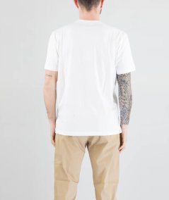 T-SHIRT GIROCOLLO CON LOGO IN TONO