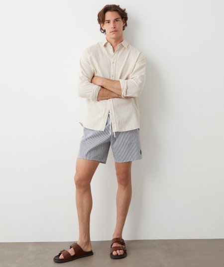 COSTUME DA BAGNO BOXER EFF SEERSUCKER