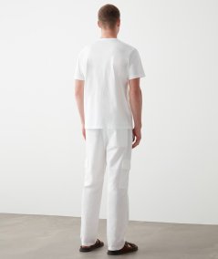 T-Shirt logata camouflage