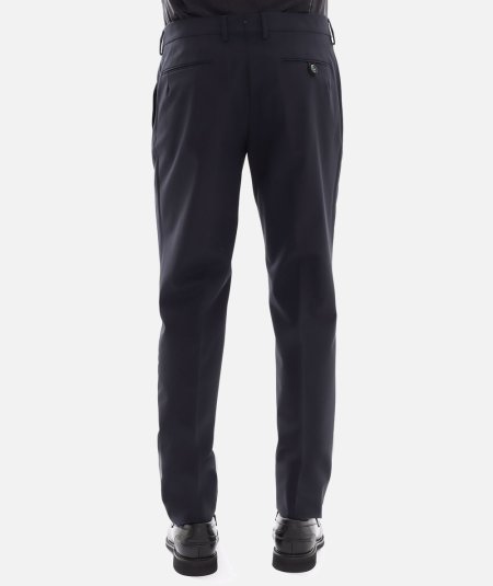 Pantalone Morello in lana stretch