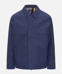 Giacca Corto Uomo Urban Blu con Cuciture Termonastrate