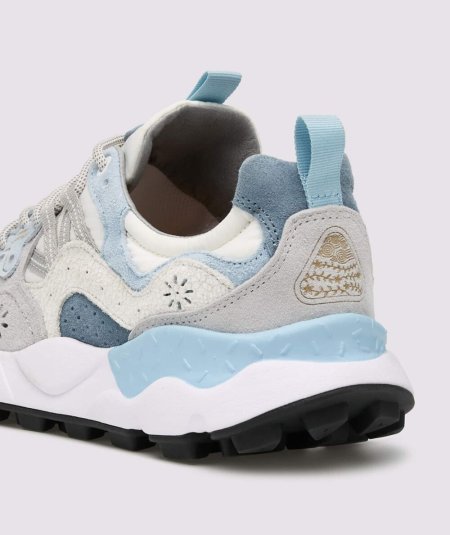 SNEAKERS YAMANO SUEDE / NYLON CRACK LEAT