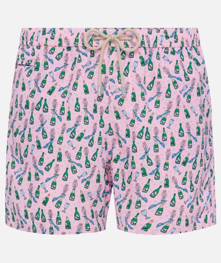 Costume da mare boxer Lighting in tessuto leggero con stampa sabrage e bottiglia - Duepistudio ***** Abbigliamento, Accessori e Calzature | Uomo - Donna