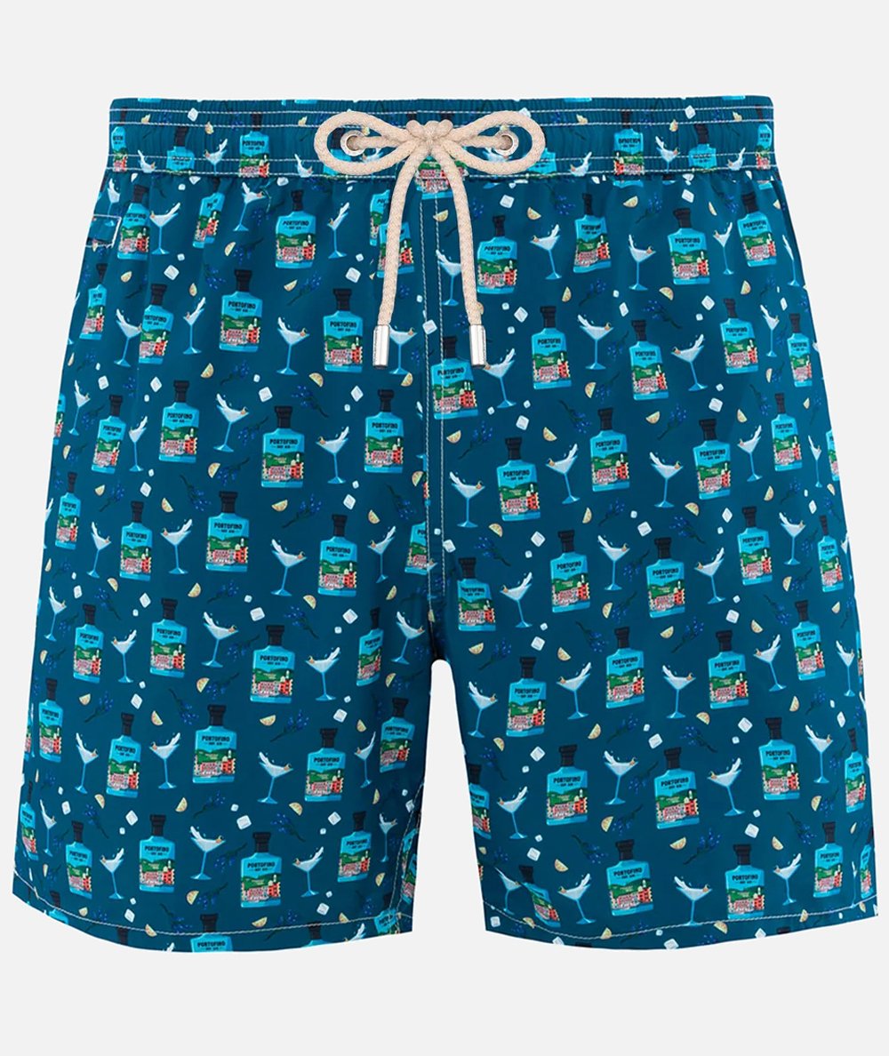 Costume da bagno boxer da uomo in tessuto leggero Lighting Micro Fantasy con sta