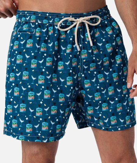 Costume da bagno boxer da uomo in tessuto leggero Lighting Micro Fantasy con sta