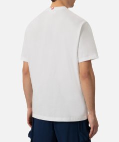 T-shirt Portofino in jersey di cotone classic fit con ricamo Gin Gin