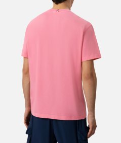 T-shirt Portofino in jersey di cotone classic fit con ricamo Per certi Versi, pe