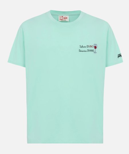 T-SHIRT SABATO DIVINO 55 EMB - Duepistudio ***** Abbigliamento, Accessori e Calzature | Uomo - Donna