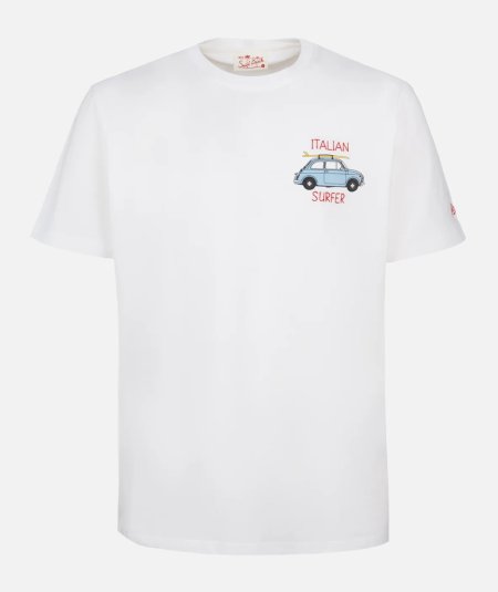 T-SHIRT 500 ITALIAN SURFER 01N EMB - Duepistudio ***** Abbigliamento, Accessori e Calzature | Uomo - Donna