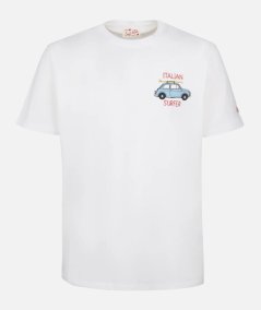 T-SHIRT 500 ITALIAN SURFER 01N EMB