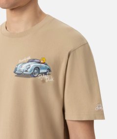 T-shirt Man in cotone con stampa Ducky Cryptopuppets