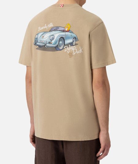 T-shirt Man in cotone con stampa Ducky Cryptopuppets