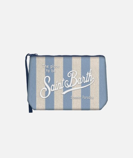 POCHETTE TERRY STRIPES V 3310 EMB - Duepistudio ***** Abbigliamento, Accessori e Calzature | Uomo - Donna