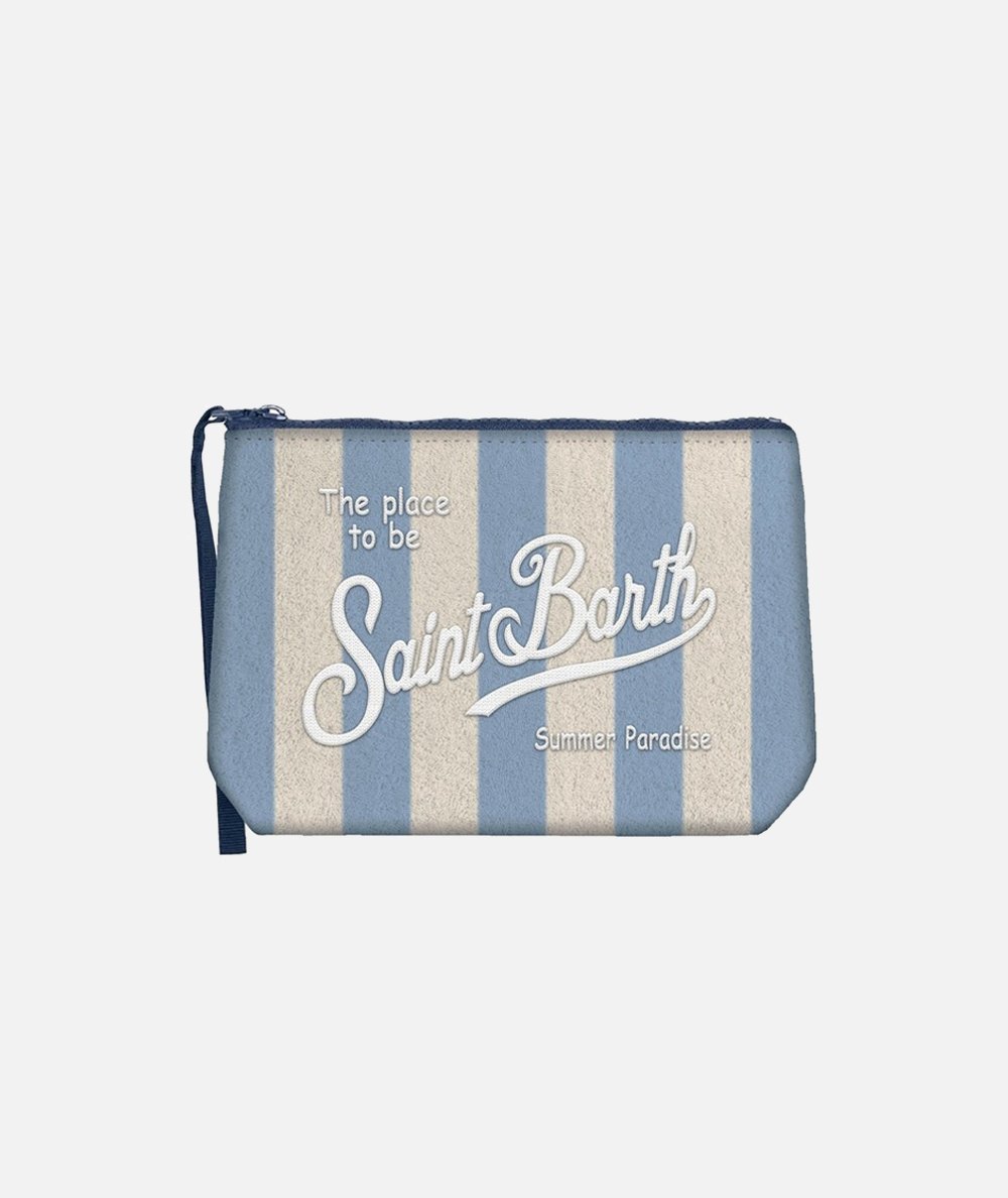 POCHETTE TERRY STRIPES V 3310 EMB