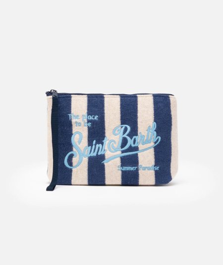 POCHETTE TERRY STRPES V 6110 EMB - Duepistudio ***** Abbigliamento, Accessori e Calzature | Uomo - Donna