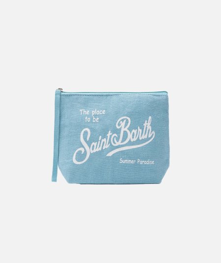 POCHETTE LINEN 31 LIGHT BLUE - Duepistudio ***** Abbigliamento, Accessori e Calzature | Uomo - Donna