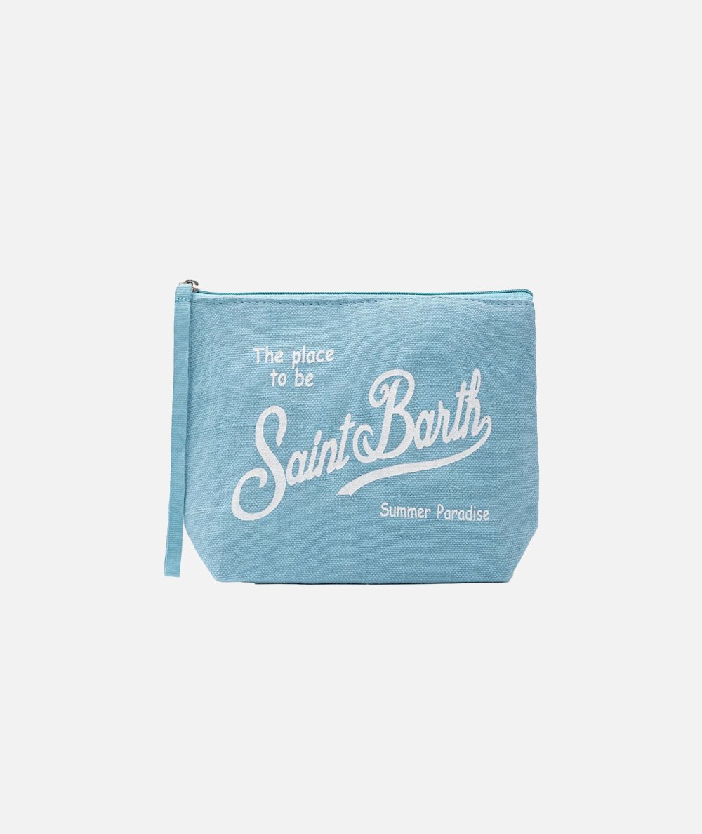 POCHETTE LINEN 31 LIGHT BLUE
