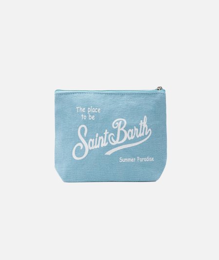 POCHETTE LINEN 31 LIGHT BLUE