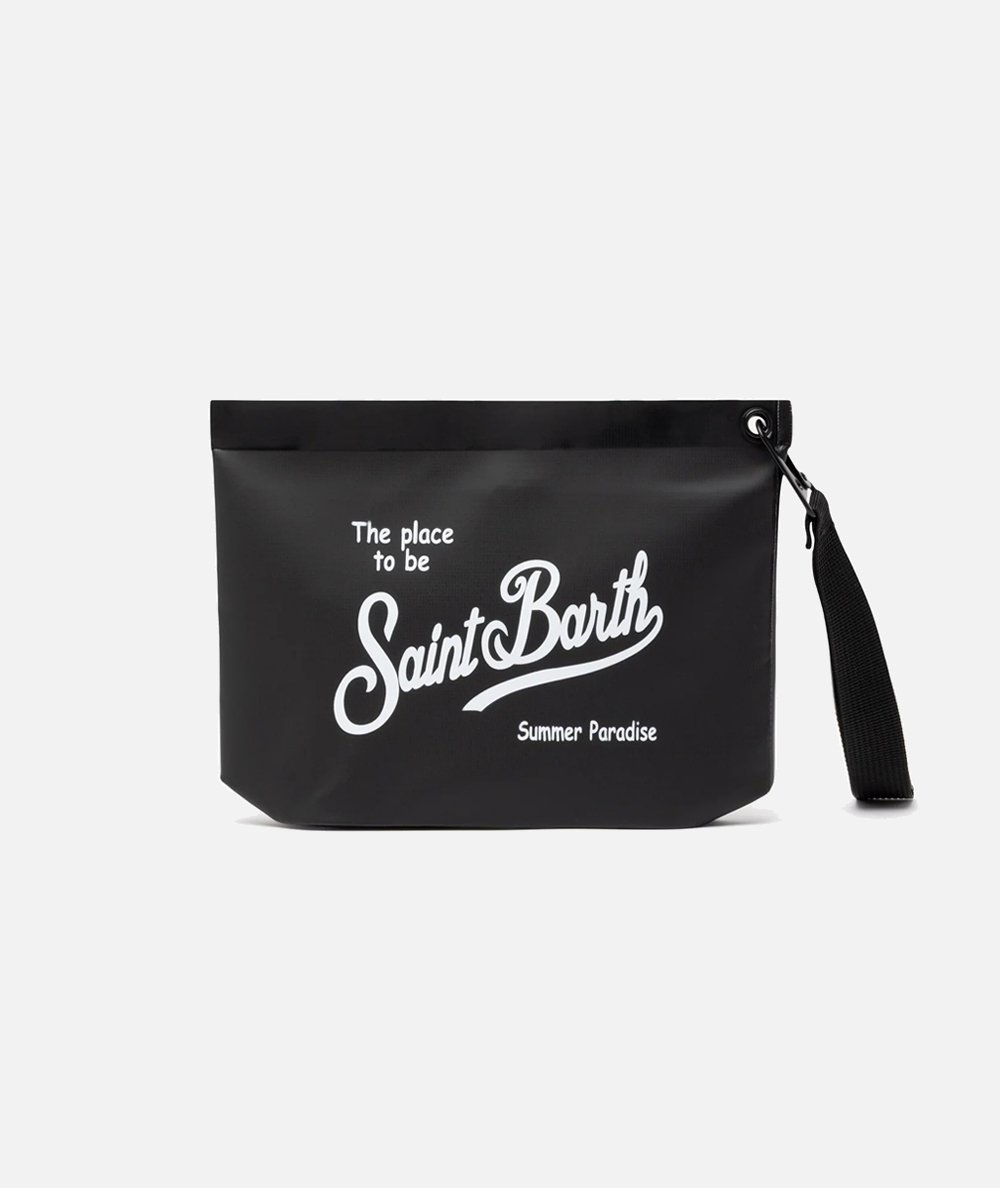 Pochette Aline nera water-resistant