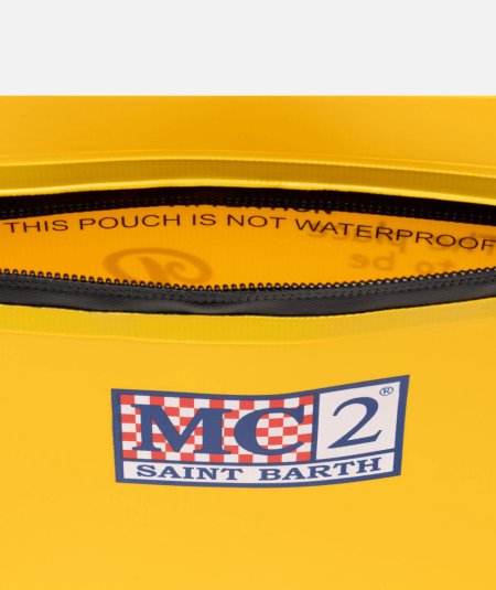 Pochette Aline giallo water-resistant