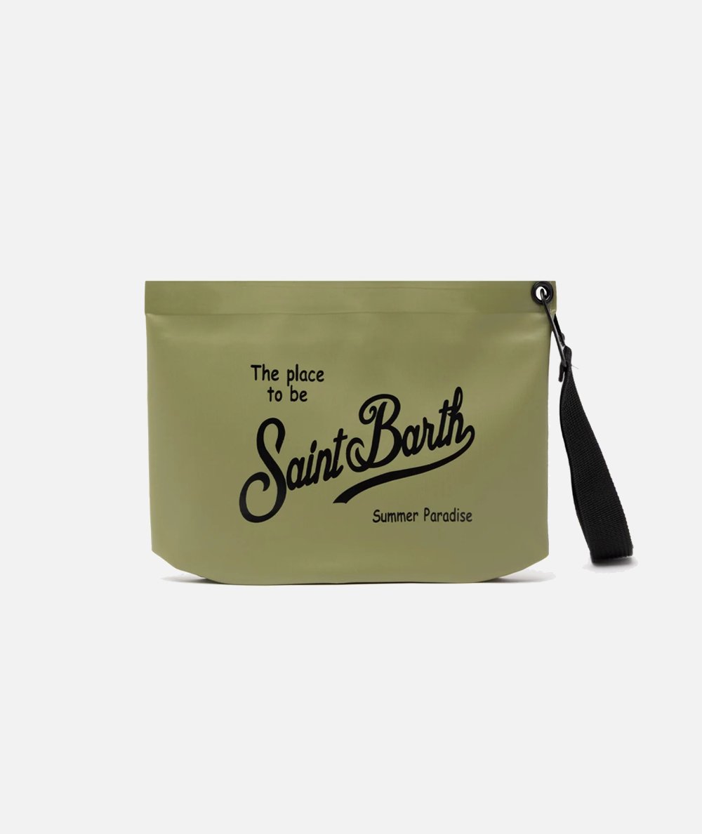 Pochette Aline militare water-resistant