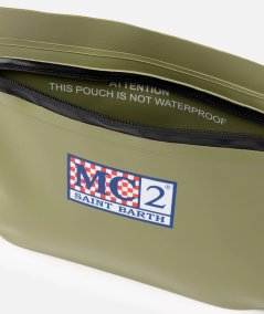 Pochette Aline militare water-resistant