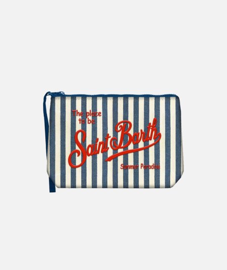 POCHETTE STRIPES 6141 EMB - Duepistudio ***** Abbigliamento, Accessori e Calzature | Uomo - Donna