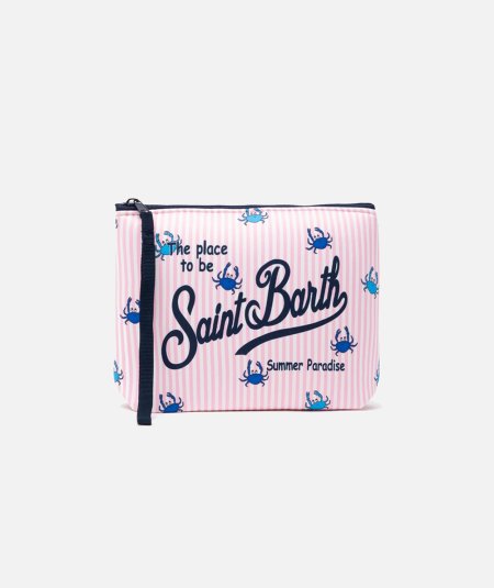 Pochette Aline in scuba con stampa - Duepistudio ***** Abbigliamento, Accessori e Calzature | Uomo - Donna